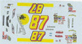 #87 Huckleberrys BBQ 2009 Joe Nemechek