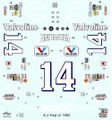 #14 Valvoline 1983 AJ Foyt
