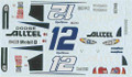 #12 Alltel Intrepid blue roof numbers Ryan Newman