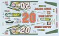 #20 Subway 2008 Tony Stewart