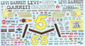 130 #5 Levi-Garrett 1985-89 Geoff Bodine