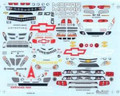 7157 Pro Stock Grill & Headlight