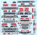 7160 Funny Car Grill Sheet 1/16