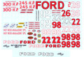171 #22/#26/#92/#98 57 Ford