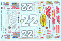 167 #22 Miller American 1987 Bobby Allison