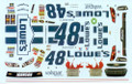 #48 Lowes Valspar 2014 Jimmie Johnson