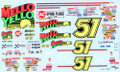117 #51 Mello Yello Lumina 1990 Cole Trickle