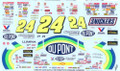 #24 DuPont 1992-94 Jeff Gordon