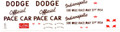  208 54 Dodge Indianapolis 500 Pace Car