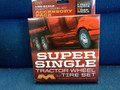 1017 Super Single Tractor Wheel & 6 Tire Set 