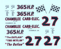 #27 Chamblee Carb-Elec. 55 Chevrolet Bruce Brantley