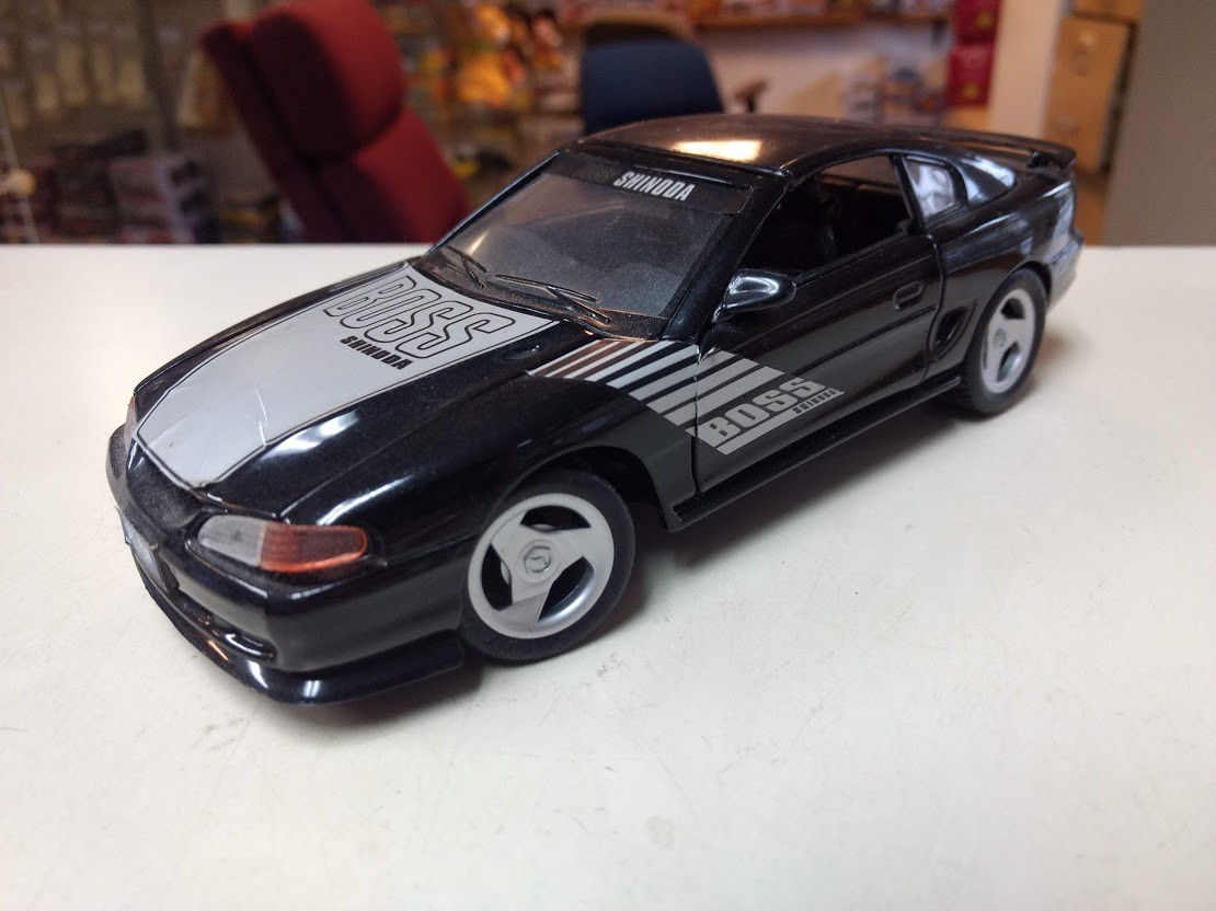 Boss Shinoda Mustang Gt 124 Black Southern Motorsport Hobbies