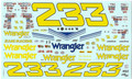 312 #2/#3 Wrangler 1981 Dale Earnhardt
