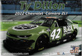 PGC2022TDP Ty Dillon 2022 Chevrolet Camaro ZL1