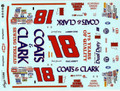 411 #18 Coats & Clark 1987 Dale Jarrett