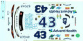 #43 Advent Health 2024 Throwback 1/25 Erik Jones