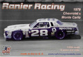 RRMC1979C #28 Spectra Ranier Racing 79 Monte Carlo