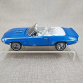 69 Camaro 1/24 blue convertible