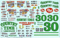 439 #30 Country Time 1988-89 Michael Waltrip
