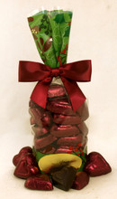 Cabernet Hearts, 72% High Cocoa, Christmas Gift Bag