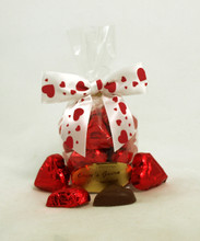Red Hearts, Milk Chocolate- Petite Bag
