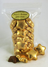 Gold Stars, Milk Chocolate- "Treat Yourself"