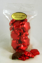 Red Stars, Milk Chocolate- "Treat Yourself!"