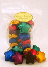 Assorted Stars, Dark Chocolate 53%- "Treat Yourself!"