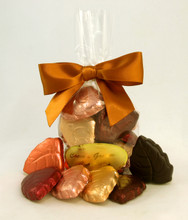 Fall Leaves, Dark Chocolate 53%- Autumn Petite Bag/ Party Favor