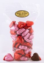 "NEW"! Red and Pink Hearts, Milk Chocolate- "Treat Yourself" 16 oz.