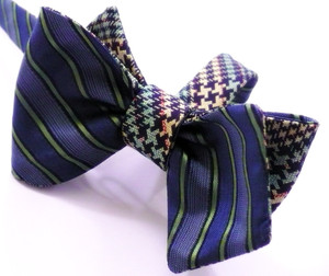 Custom Reversible, DOUBLE-SIDED Bow Tie 26