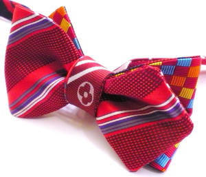 Custom Reversible, DOUBLE-SIDED Bow Tie 27