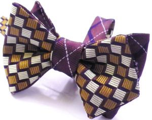 Custom Reversible, DOUBLE-SIDED Bow Tie 34