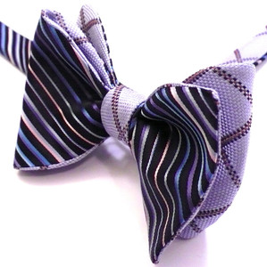 Custom Reversible, DOUBLE-SIDED Bow Tie 42