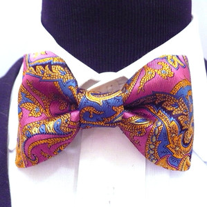 PREFORMED BOW TIE with Pocket Square  22