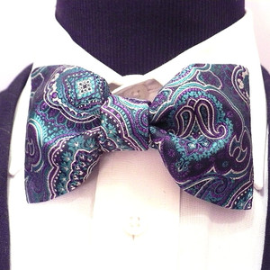PREFORMED BOW TIE with Pocket Square  24