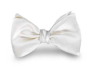 FORMAL WHITE BOW TIE CLASSIC