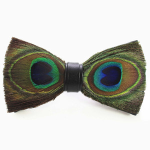 Genuine Feather Bow Ties