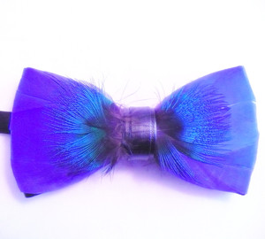 FEATHER  BOW TIE 7