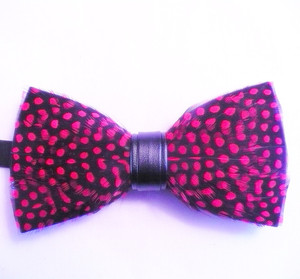 FEATHER  BOW TIE 9