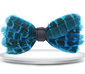 FEATHER  BOW TIE 18