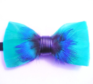 FEATHER  BOW TIE 19
