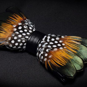 FEATHER  BOW TIE 25