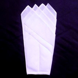 92Full Fabric Square Cotton White 4 Point