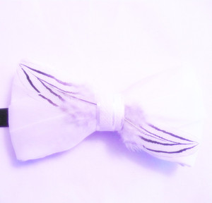 FEATHER  BOW TIE 34