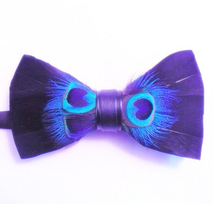 FEATHER  BOW TIE 38
