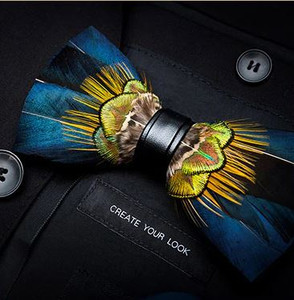 FEATHER  BOW TIE 50
