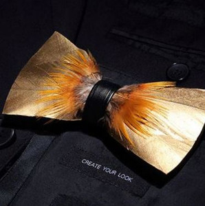 FEATHER  BOW TIE 52