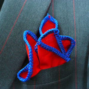 Crochet Z Full Pocket Square 5