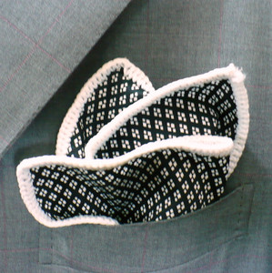Crochet A Full Pocket Square 1